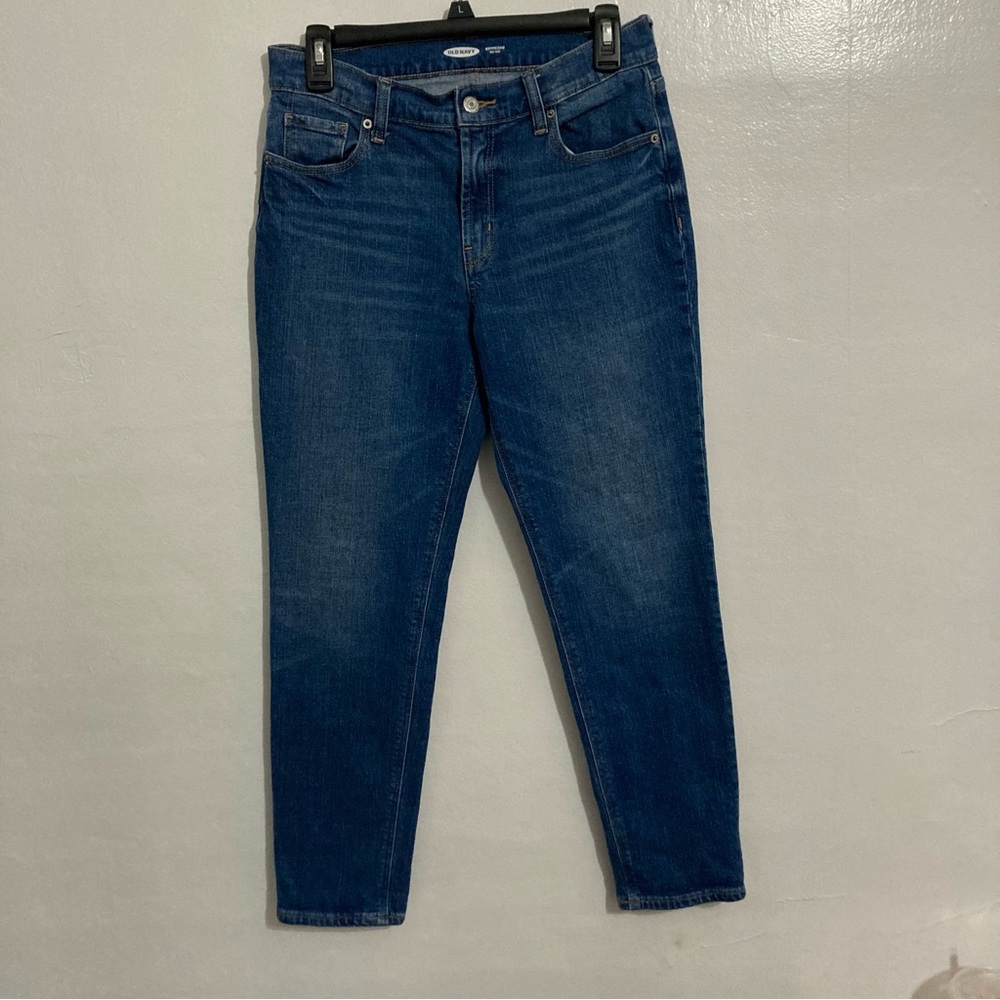 Old Navy boyfriend mid-rise jeans gently used size 4